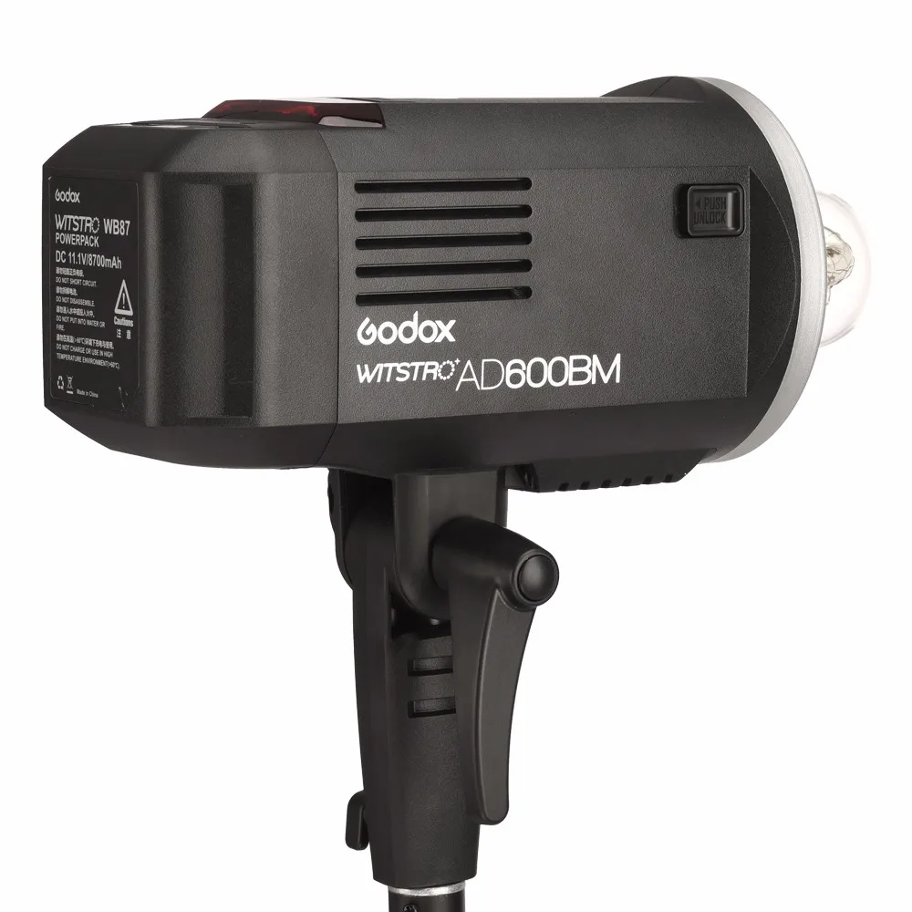 Внешняя вспышка Godox AD600BM HSS 1/8000s 600W GN87 (крепление Bowens) + Стандартный беспроводной