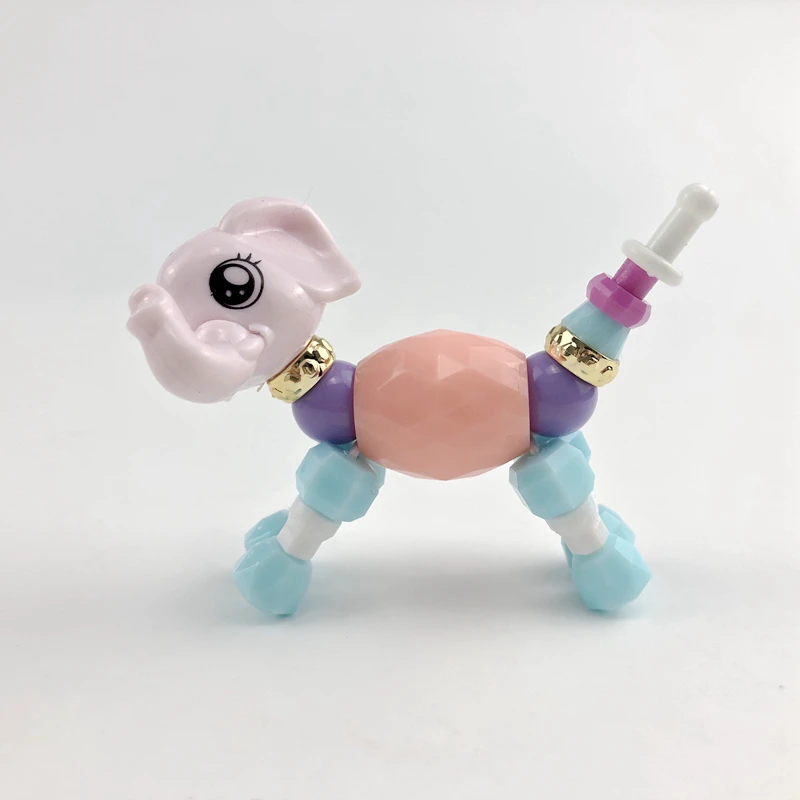 TOY022 Магический браслет в виде животного для девочек, игрушки, браслеты для вечеринок для детей, твист, браслет для X-mas, подарок, сделай сам, волшебные трюки, классические игрушки, 1 шт - Цвет: TOY022