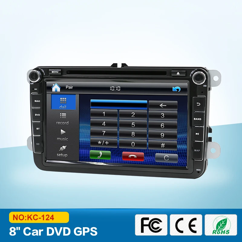 Bosion 2 din 8 '' автомобиль dvd GPS с сенсорным экраном рулевого колеса ipod стерео
