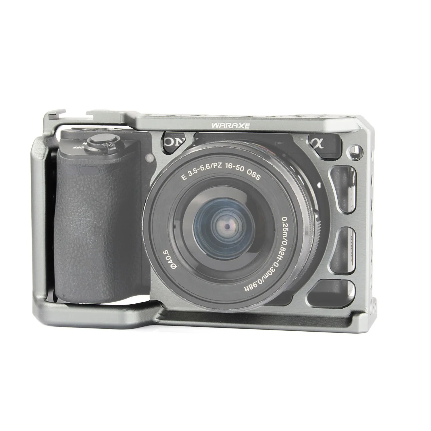 Камера WARAXE A6 для Sony ILCE 6000/ILCE 6300/ILCE A6500 с резьбовыми отверстиями 1/4 &quotи 3/8&quot|camera