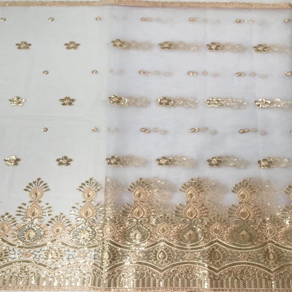 wholesale! red african lace fabric nigerian with sequins fabrics for wedding 2018 free shipping | Дом и сад