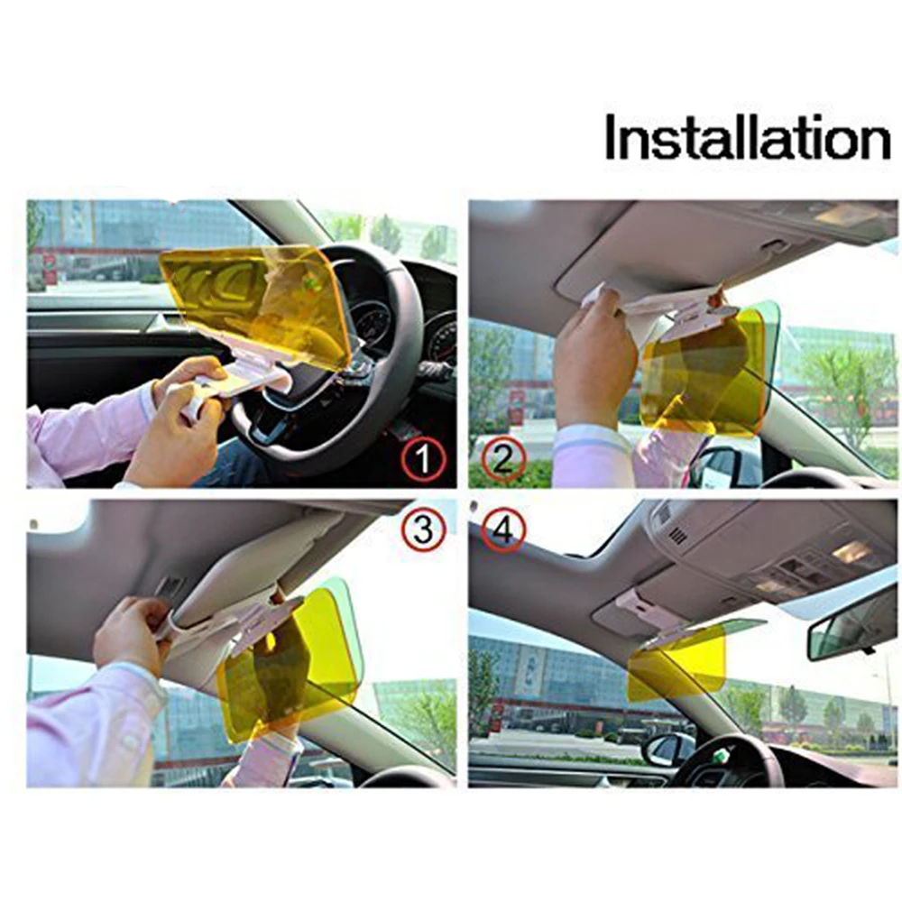 2 в 1 солнцезащитные очки для лобового стекла|Водительские очки| |