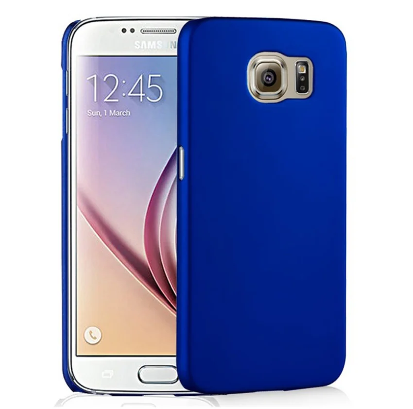 Полное покрытие Роскошный Матовый Жесткий пластик чехол для samsung Galaxy A3 A5 A7 J3 J5 J7 S3 S4 S5 S6 S7 S8 S9 A9 A750