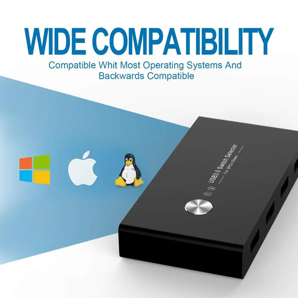 USB 3 0 распределительный Переключатель Селектор KVM переключатель 4 порта блок для