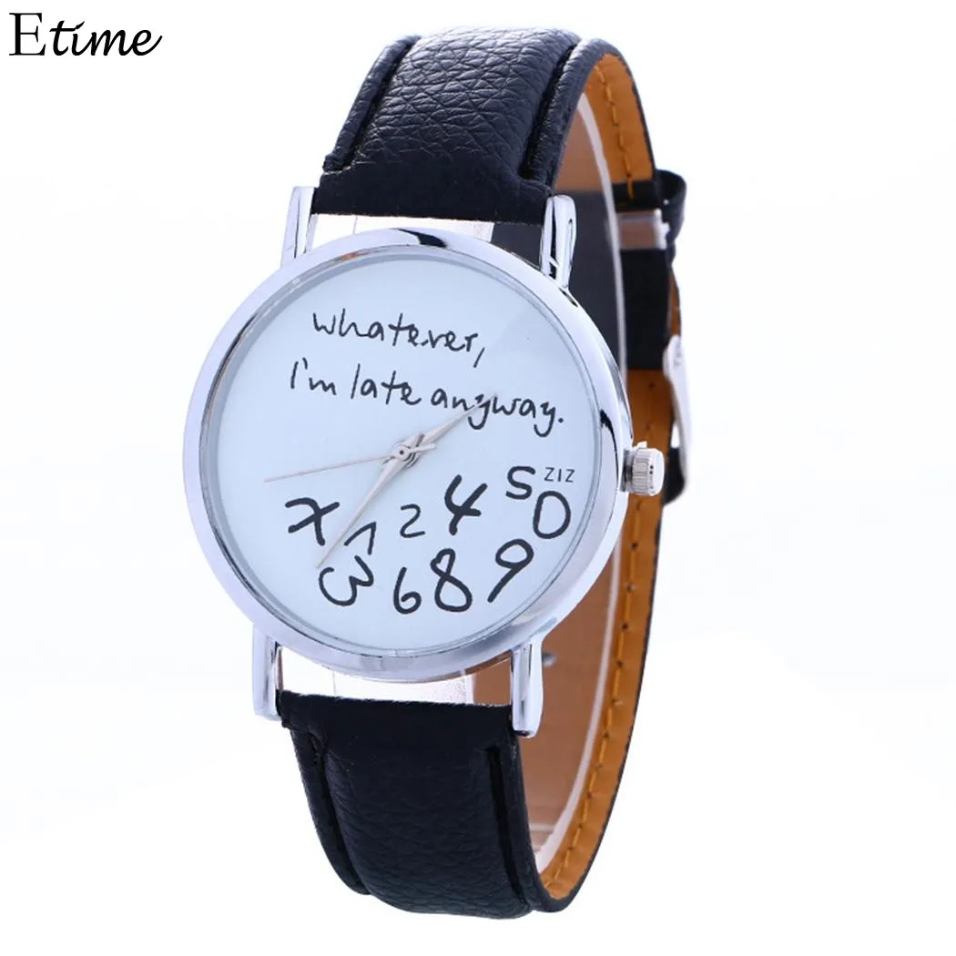 Женские часы модные повседневные женские с круглым циферблатом Аналоговые