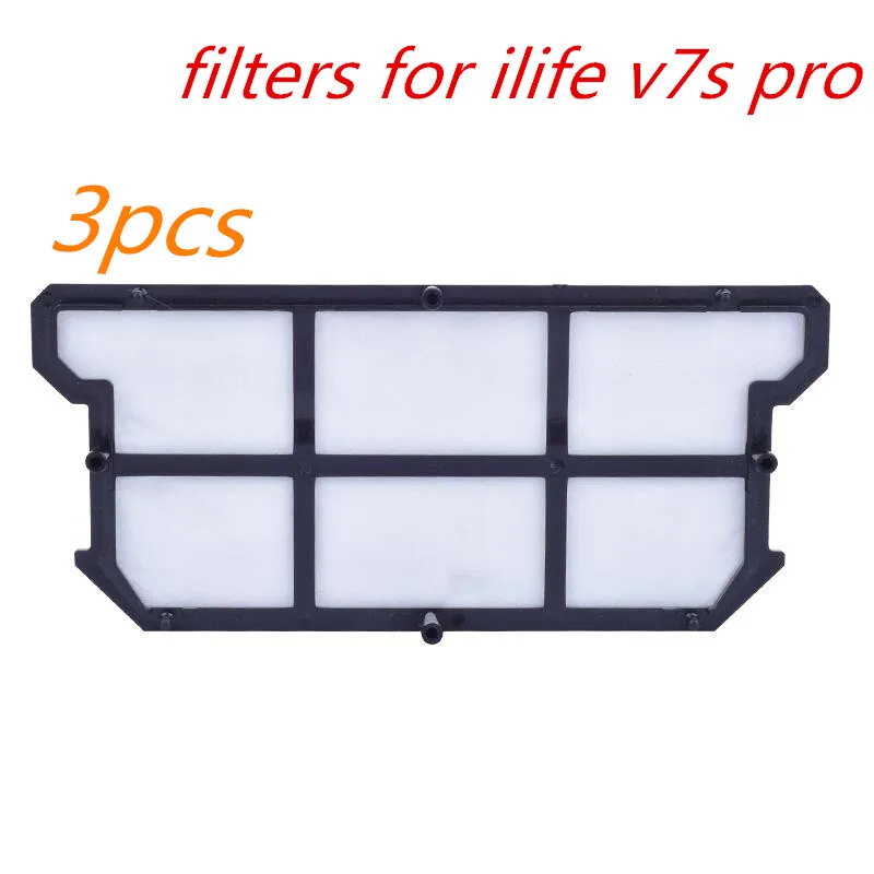 3 шт. оригинальные фильтры для ilife v7s pro ILIFE V7S V7 V7s робот пылесос аксессуары