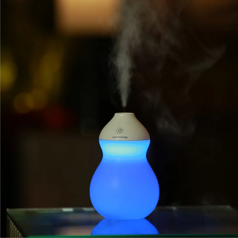 ALDX23-GR00 Gourd увлажнитель мини креативный USB зарядка портативный водяной Красочный