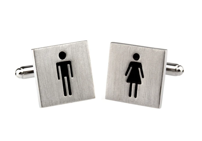 

Free shipping Copper Cufflinks black color novelty men&lady design copper material cufflinks whoelsale&retail