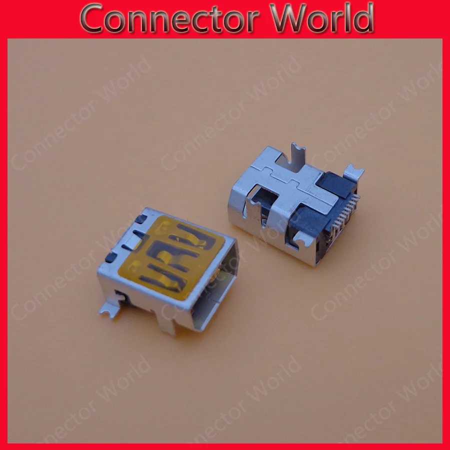 10X мини 10 Pin USB Гнездовой разъем с локацией peg для ремонта мобильных камер MP3 MP4 MP5