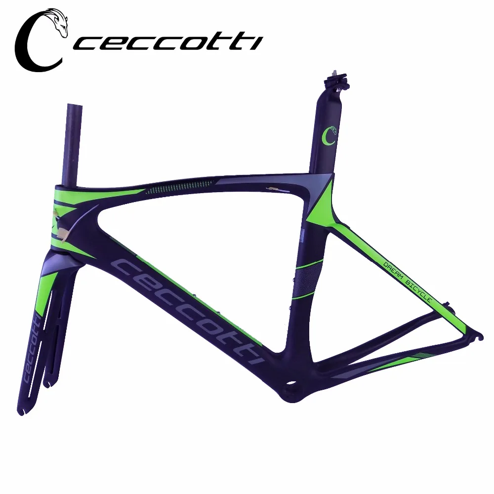 Углеродное волокно для велосипеда Ceccotti C09 1 зеленый углеродного волокна углерода