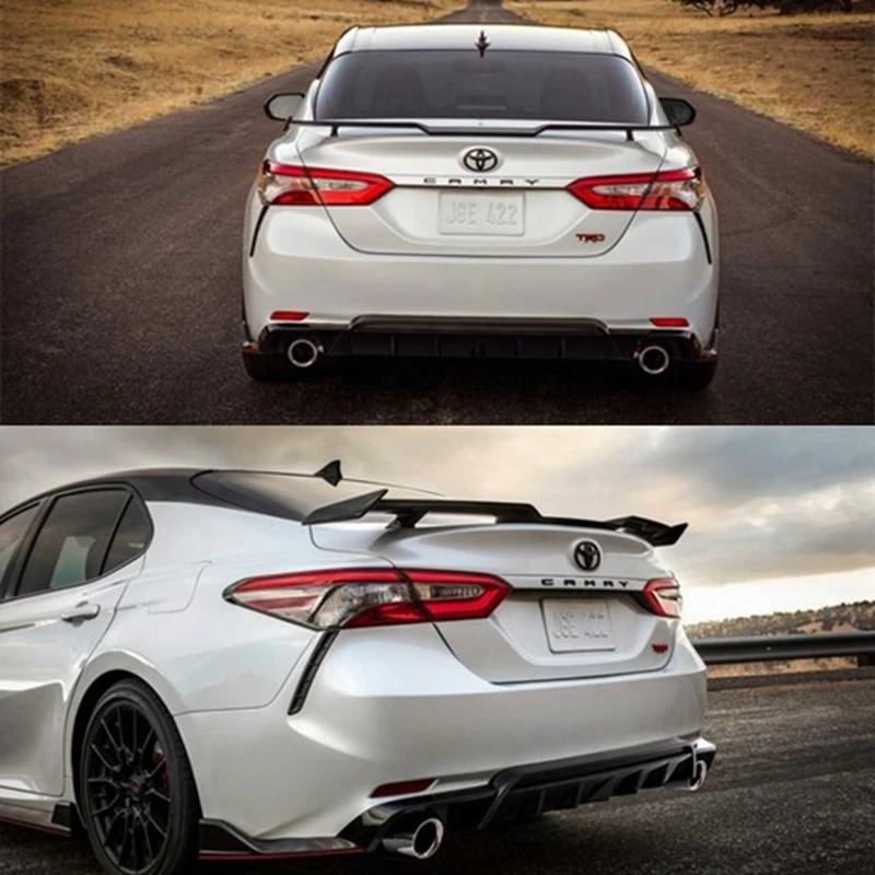 Спойлер для Toyota Camry высококачественный спойлер из АБС материала заднего крыла