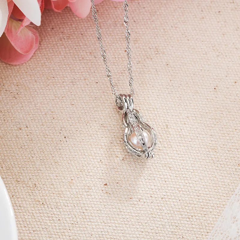 Женское колье с подвеской в виде арахиса серебряным покрытием|jewelry style|long pendantlong