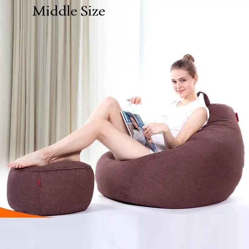 Totoro Sedia кровать Pouf cdir Silla Boozled Ouro Stoelen Kanepe Puf Koltuk Cadeira Puff Asiento Beanbag кресло мешок диван - Цвет: Version E