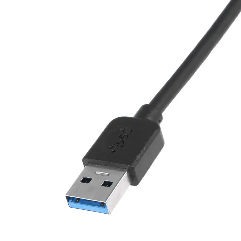 Usb-хаб 3,0 внешний 4 Порты и разъёмы USB разветвитель 5 Гбит/с супер Скорость usb-хаб разветвитель для портативных ПК компьютер с четырехъядерным процессором 7-Цвет ночной Светильник