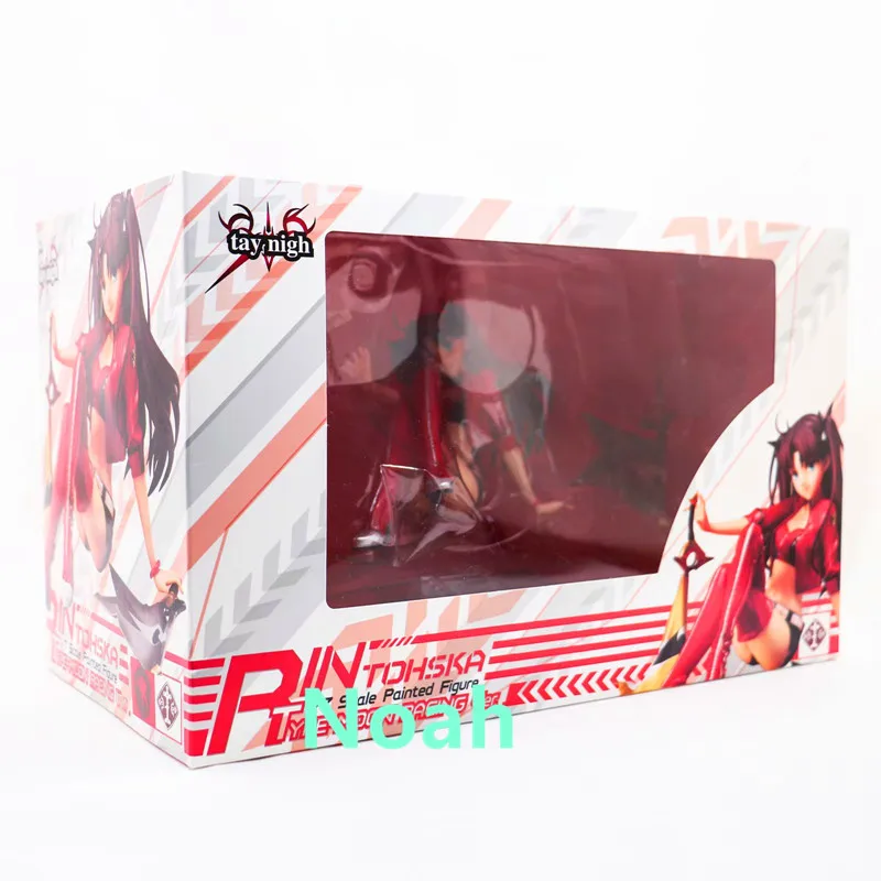 4 дюйма tohsaka Rin Fate/Stay Night красный гоночный автомобиль версия модели ПВХ фигурка