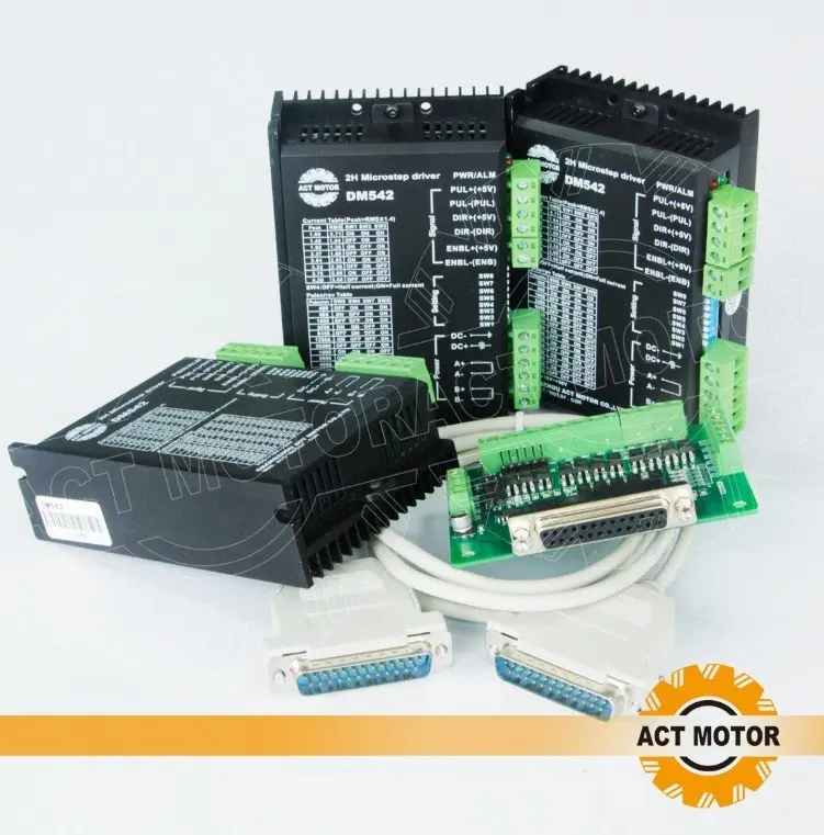 3 оси nema17 или nema23 Драйвер шагового двигателя 128 micsteps 4.2A 18 50VDC CE|stepper motor driver|motor drivermotor