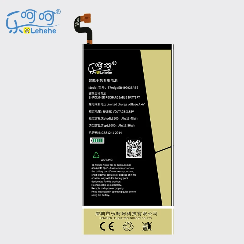 Аккумулятор LEHEHE для Samsung GALAXY S7 Edge G9350 G935FD аккумулятор 3600 мАч запасная батарея с