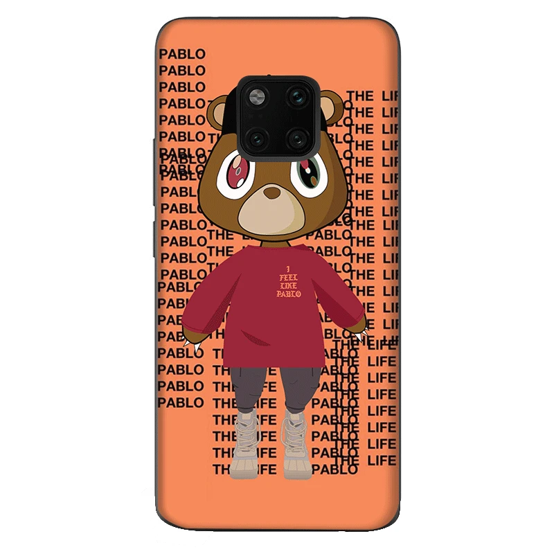 Silicone TPU Phone Case For Huawei Nova 2i 3 3i Mate 10 20 Pro Lite Y6 Y5 Prime 2017 2018 Kanye West Graduation Bear | Мобильные