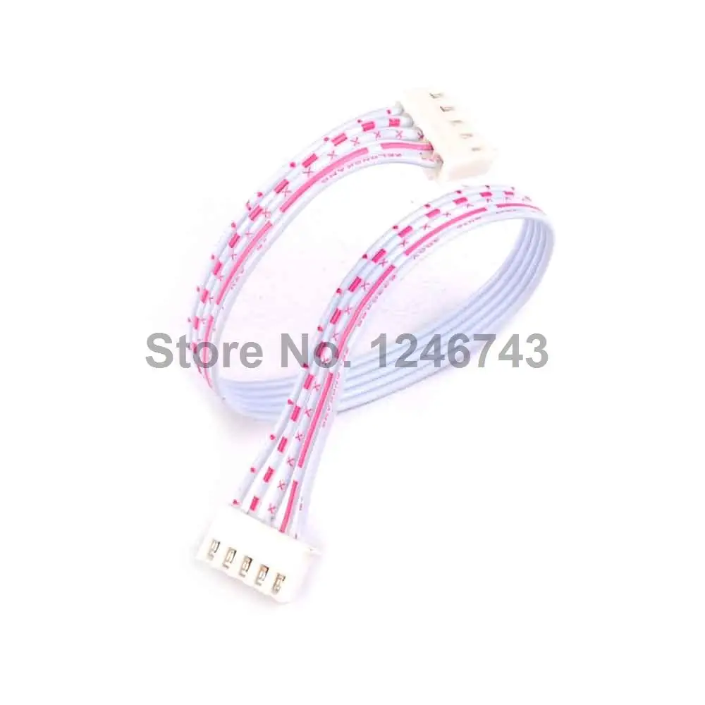 

10PCS XH2.54 5 Pin Double Head Connector Plug Wire Cable 20cm Length