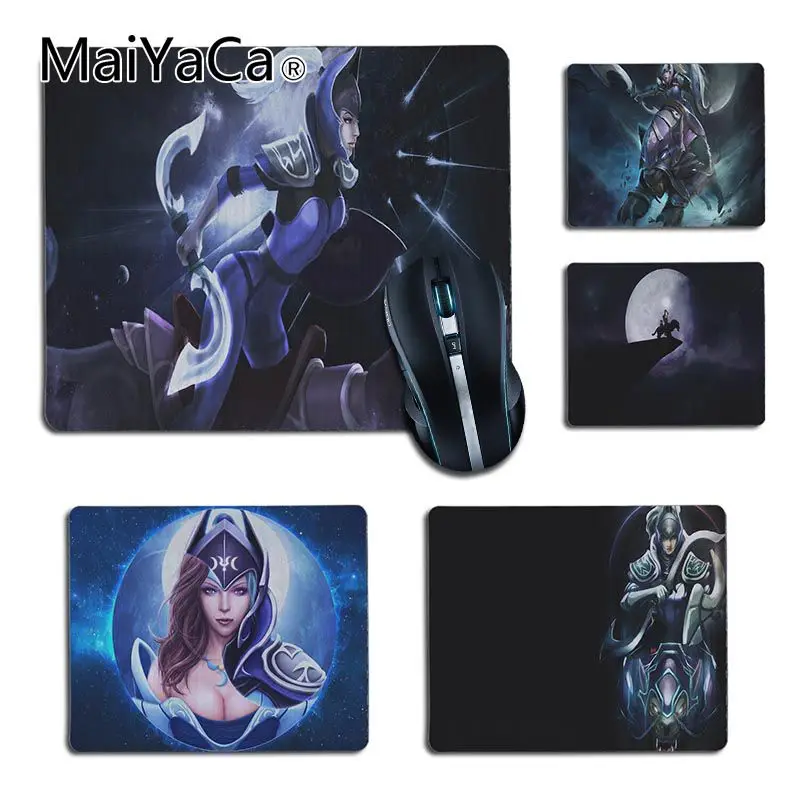 MaiYaCa 2018 New Dota Luna Moonfangjpg Comfort small Mouse Mat Gaming pad Size 25x29cm 18x22cm Rubber Mousemats | Компьютеры и офис