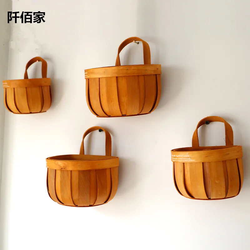 Плетеные корзины ручной работы с натуральной каймой контейнер для фруктов хлеба