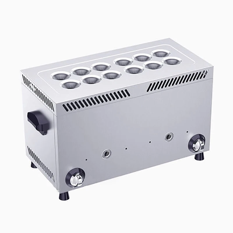 Egg Sausage Machine Commercial Gas Section Snack Equipment Roll 12 Holes Entrepreneurial JX-DCR12 | Бытовая техника