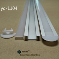 10pcslot 80inch 2m led aluminium profile for strip 11mm pcb board tape bar light hosing ribbon channel