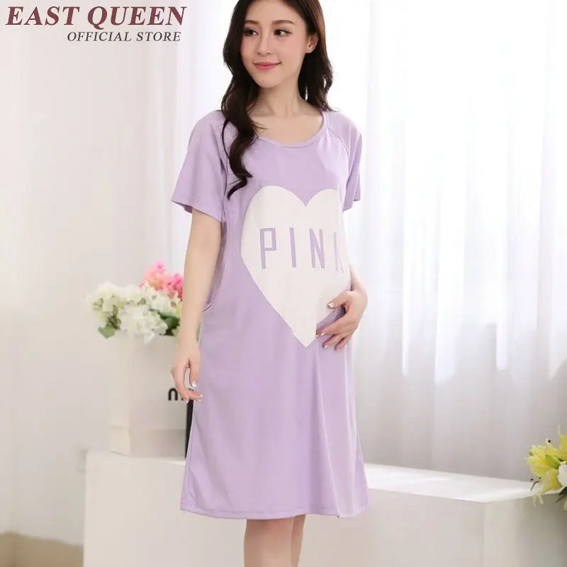 2018 летнее домашнее платье с буквенным принтом ночная рубашка для женщин круглым