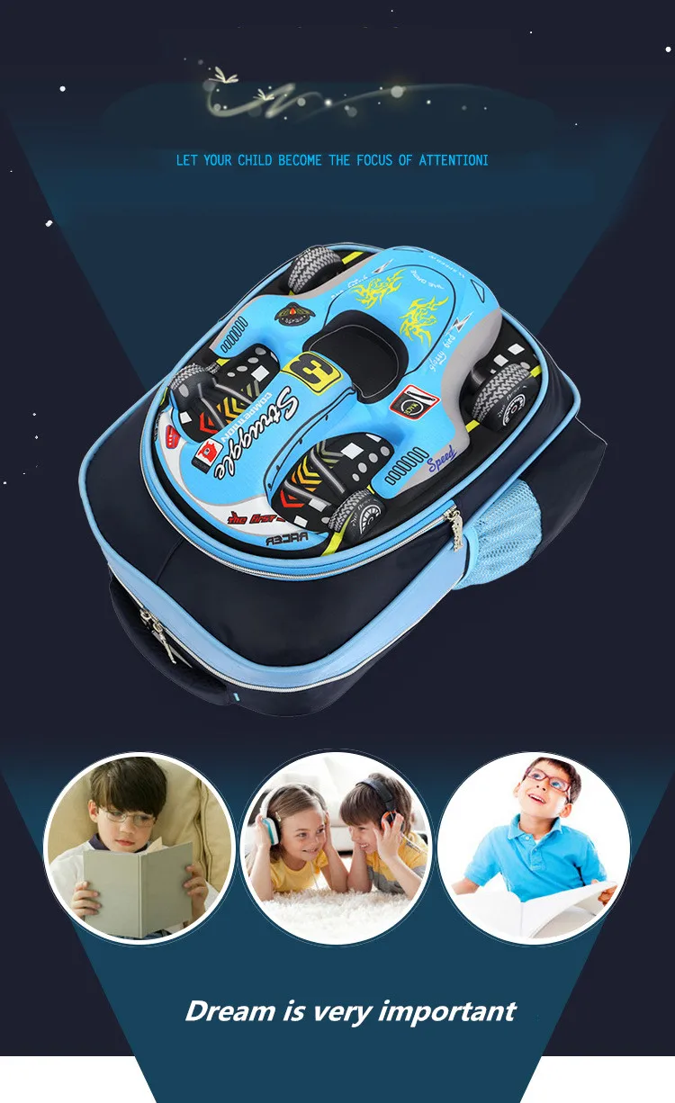 Mochilas escolares infantis Автомобиль Стайлинг школьная сумка школьные рюкзаки для девочек детский рюкзак школьный рюкзак для мальчиков