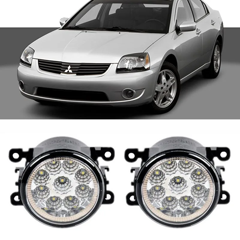 Автомобиль-Стайлинг для Mitsubishi Galant салон 2006-2009 9-Pieces светодиодные противотуманные фары H11 H8 12 В 55 Вт противотуманная фара