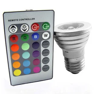 Magic Lighting E27 LED Light Bulb And Remote With 16 Different Colors 5 Modes | Лампы и освещение