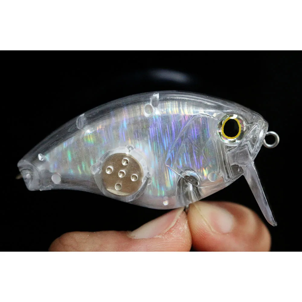 Неокрашенная рыболовная приманка GYFISHING 15 шт. с голографическим внутренним