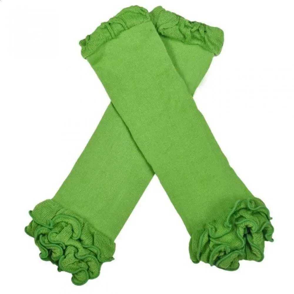 4 способа грелок девочек цвета наколенники для Теплые strench ногу мягкие детские