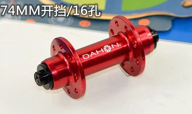 Сверхлегкая Складная велосипедная Втулка с 16 отверстиями Передняя втулка для BMX