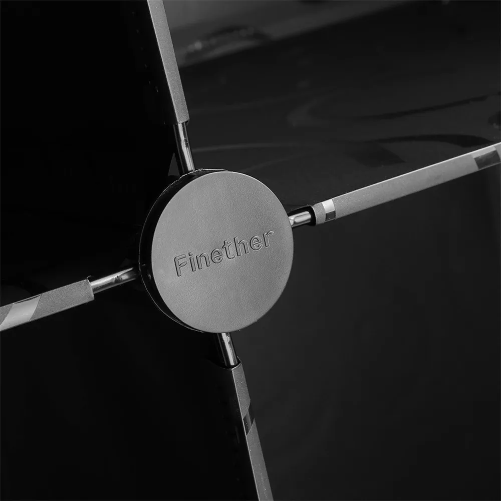 Finether 6 кубов кудрявые узорные черные блокирующие модульный органайзер для