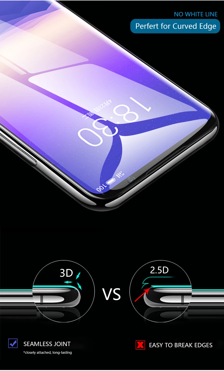 CHYI 3D изогнутая пленка для Meizu Note 9, защита экрана 6,2 дюймов, 16 s, полное покрытие, нано Гидрогелевая пленка с инструментами, не закаленное стекло