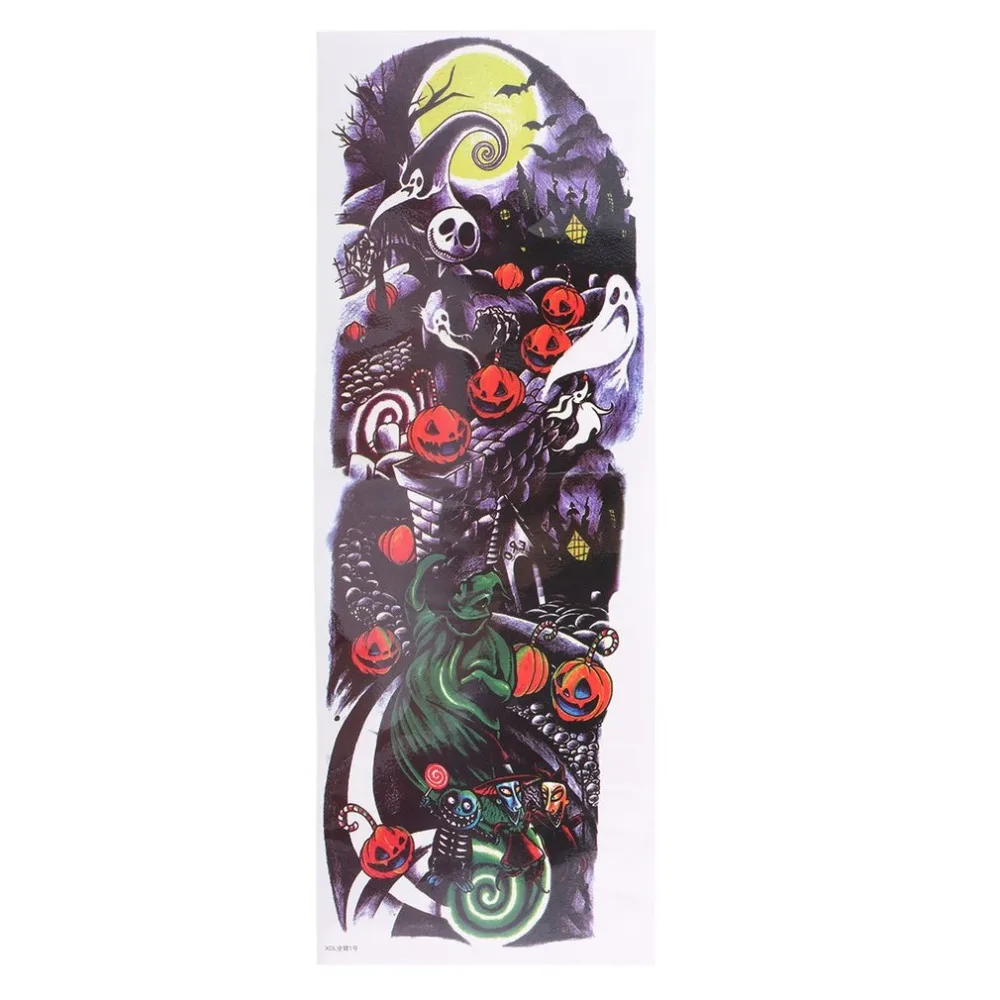 1 шт. полная татуировка в форме цветка наклейка Водонепроницаемая временная