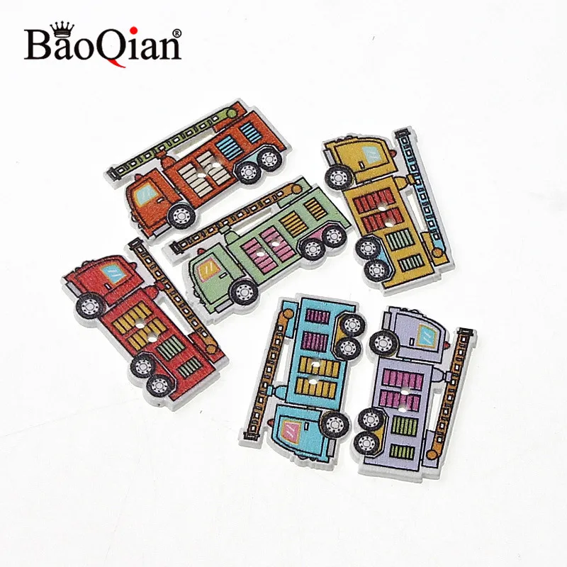 50 шт. деревянные пуговицы для шитья одежды рукоделия скрапбукинга аксессуары