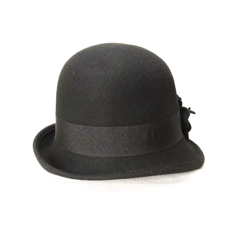 Шляпа-федора Fibonacci женская зимняя Элегантная Модная фетровая Панама с