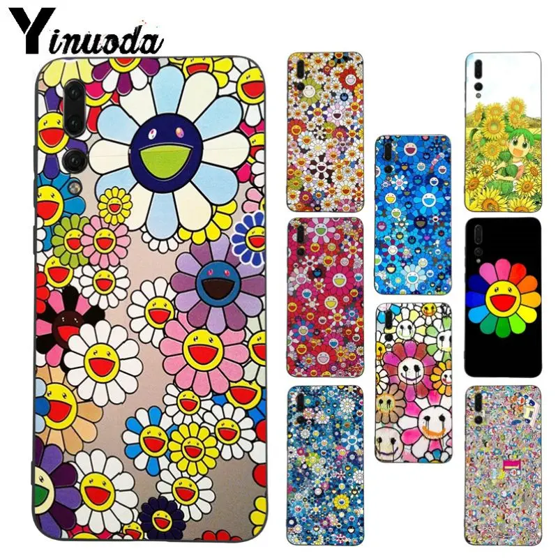 Yinuoda Мураками Такаши Подсолнух классный чехол для телефона Huawei P20pro mate10lite p9 p10plus