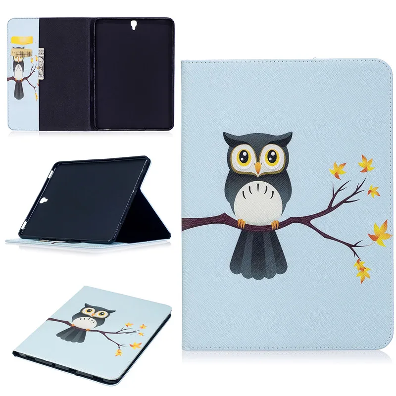 Для Tab S3 9 7 чехол мультфильм кошелек Panda принципиально для Samsung Galaxy T820 SM T825 планшета