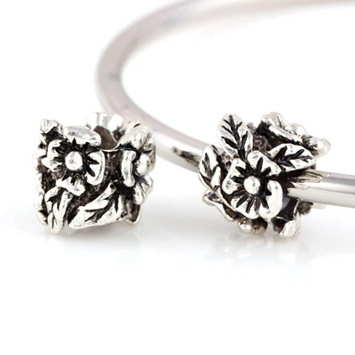 10 шт./партия бусины с серебряным покрытием | Украшения и аксессуары