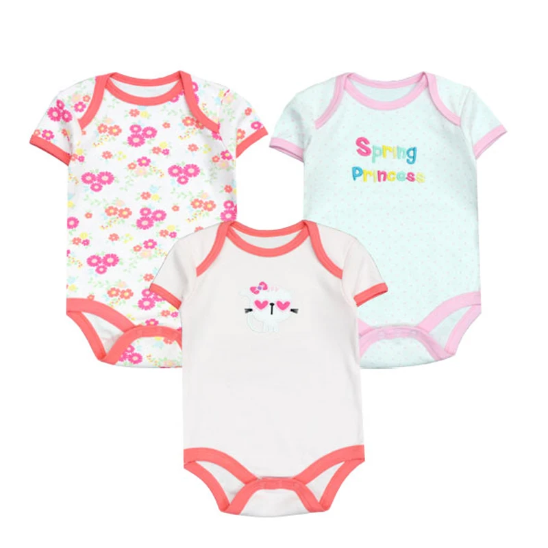 Детский комбинезон с коротким рукавом одежда для маленьких мальчиков и девочек