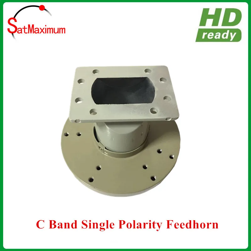 100% Алюминиевый однополярный C band Prime Focus LNB Feedhorn|Спутниковое ТВ| |