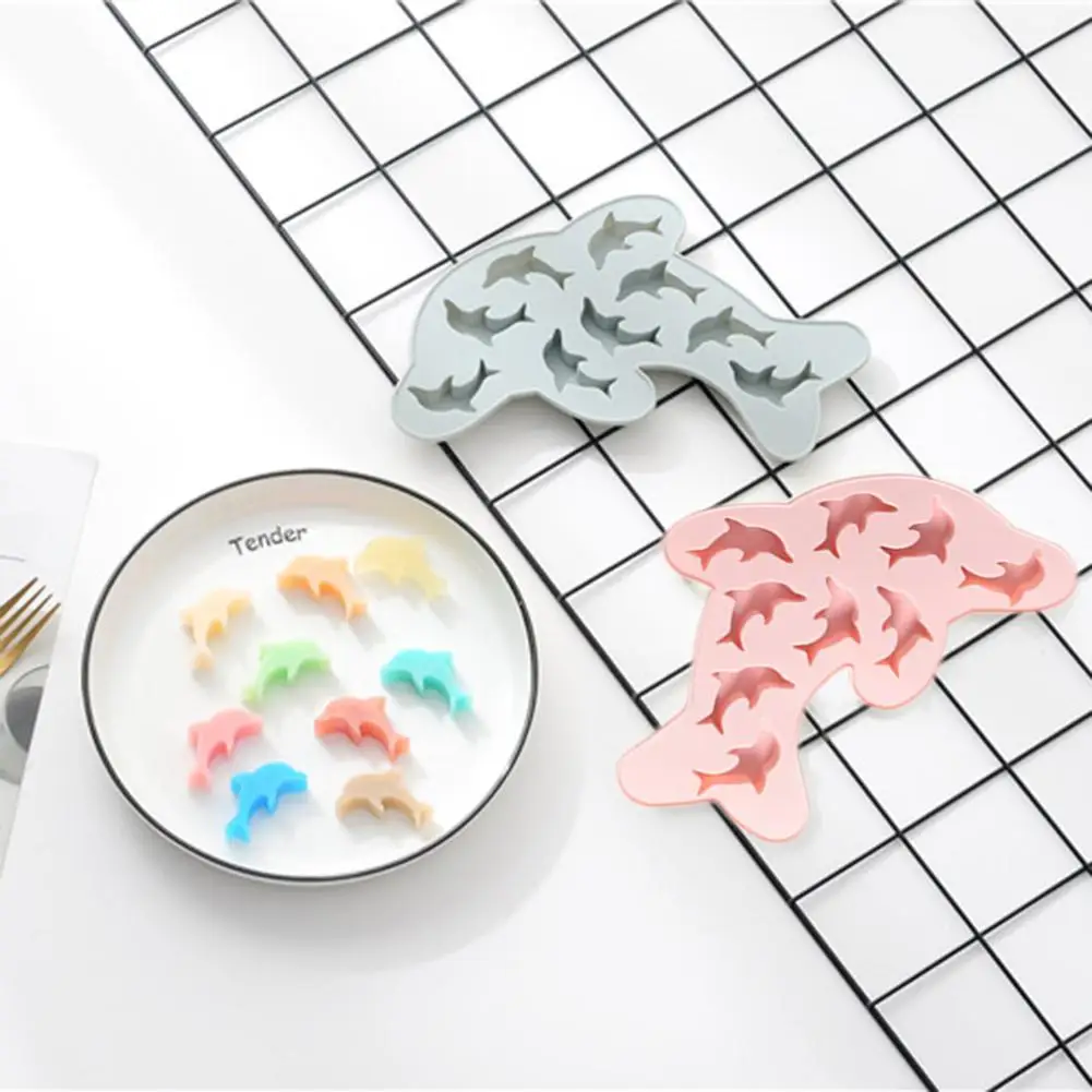 Новая силиконовая форма для шоколада дельфина инструменты выпечки