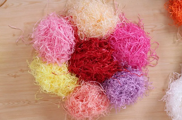 1 баб 20 г трава растрепанные Бумага Подарочная коробка заполнена шелк конфеты