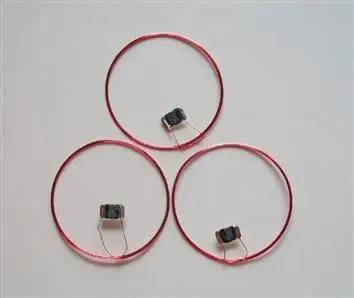 40 мм Диаметр 216 чип 888BIT хранение 13 56 МГц HF ISO14443A NFC тег специальный катушки голая