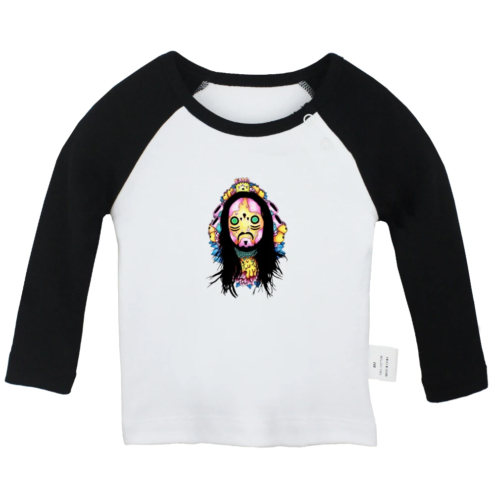 YbBabyYCB048C Aoki Silhouette BVB/футболки для новорожденных с изображением головы покемона, лошади, эскизов, ледовитых обезьянок, футболки с длинными рукавами для малышей - Цвет: YbBabyYCB048C