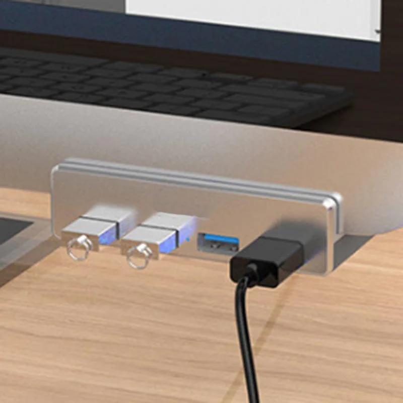 ORICO USB Hub 3.0 HUB Charging Professional Clip Design Aluminum Alloy 4 Ports Portable Size Travel Station for Laptop | Компьютеры и