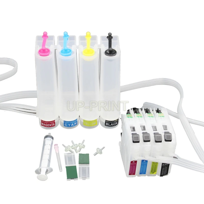 UP LC133 LC131 CISS для Brother MFC-J470DW MFC-J650DW MFC-J870DW MFC-J4410DW DCP-J152W Система непрерывной подачи